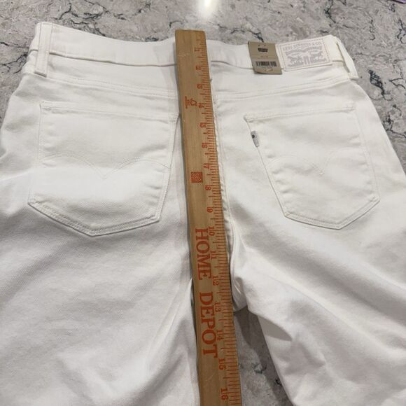 NEW Levi’s 311 Shaping Skinny Jeans 30x30 (Medium) - White - Picture 9 of 9